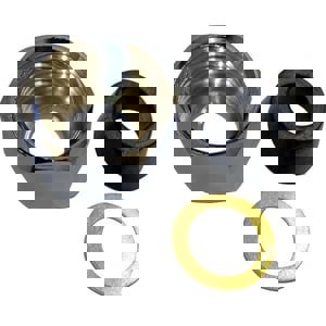 1/2 IPS X 3/8 BRS FCT NUT CP